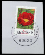 BRD DS BLUMEN Nr 3114 Zentrisch Gestempelt Briefstück X868BBE - Usados