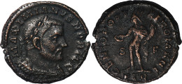 ROME - Follis - GALERE - 303-305 - GENIO POPVLI ROMANI - Trèves - RIC 594b - 19-282 - The Tetrarchy (284 AD To 307 AD)