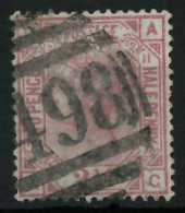 GROSSBRITANNIEN 1840-1901 Nr 47 PL11 Gestempelt X8690B6 - Used Stamps