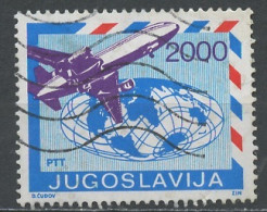 Yougoslavie - Jugoslawien - Yugoslavia 1988 Y&T N°2182 - Michel N°2296 (o) - 2000d La Poste - Gebruikt