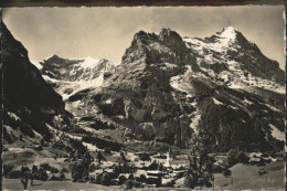 11282255 Grindelwald Kirche Schulhaus Grindelwald - Sonstige & Ohne Zuordnung