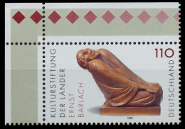 BRD 1999 Nr 2063 Postfrisch ECKE-OLI X86B8C2 - Unused Stamps