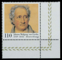 BRD 1999 Nr 2073 Postfrisch ECKE-URE X86B93A - Unused Stamps