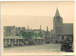 Environs De DIEPPE ? (à Localiser)  Bombardement 1940 - 2 Grandes Photos (18x13 Cm) Cliché Fernand FLEURY/GP80 - Dieppe