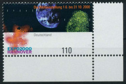BRD 2000 Nr 2130 Postfrisch ECKE-URE S7B93AE - Unused Stamps