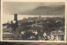 11282158 Neuchatel NE Vue De L'est Neuchatel - Autres & Non Classés