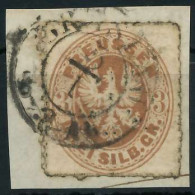 PREUSSEN Nr 18a Gestempelt Briefstück X86D856 - Used