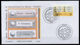 BRD BELEGE Nr 2941 BRIEF FDC X86F7AE - Other & Unclassified