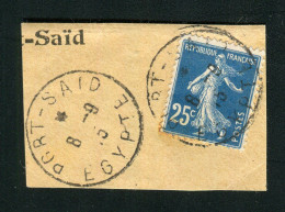 Rare N° 140 - Cachet à Date De Port Saïd ( Egypte ) - Usados