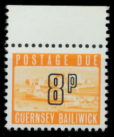 GUERNSEY PORTOMARKEN Nr 15 Postfrisch ORA X871472 - Guernesey