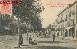 VILLAFRANCA DEL PANADES RAMBLA DE NTRA SRA. ESPANA CATALUNA VILAFRANCA DEL PANADES - Andere & Zonder Classificatie