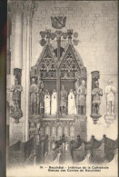11281972 Neuchatel NE Cathedrale Statues Des Comtes De Neuchatel Neuchatel - Autres & Non Classés