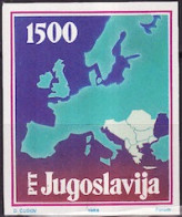 Europa KSZE 1988 Yougoslavie - Jugoslawien - Yugoslavia Y&T N°(1) - Michel N°(?) *** - 1500d EUROPA - European Ideas