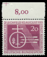 BRD 1955 Nr 216 Postfrisch ORA X877F7E - Unused Stamps