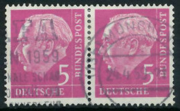 BRD DS HEUSS 1 Nr 179x Gestempelt WAAGR PAAR X87909A - Used Stamps