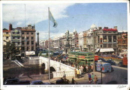 11268341 Dublin Ireland O`Connel Bridge Lower Connel Street Busse Strassenbahn  - Andere & Zonder Classificatie