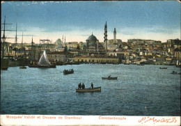 11268311 Constantinopel Istanbul Mosquèe Balidè Et Douane De Stamboul Segelboote - Türkei