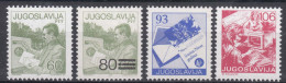 Yugoslavia Republic 1987 Definitive Stamps, Mint Never Hinged - Unused Stamps