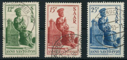 SAARLAND 1950 Nr 293-295 Gestempelt X8845A6 - Used Stamps