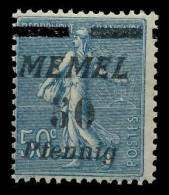 MEMEL 1922 Nr 61b Postfrisch X887B6E - Memelland 1923