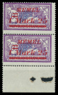 MEMEL 1922 Nr 65 Postfrisch SENKR PAAR X887C22 - Memelgebiet 1923