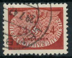 GENERALGOUVERNEMENT DIENST Nr 21 Gestempelt X889FAE - Besetzungen 1938-45