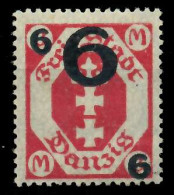 DANZIG 1922 Nr 106b Ungebraucht X88CE6E - Ungebraucht