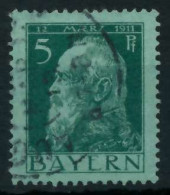 BAYERN LUITPOLD-AUSGABEN Nr 77II Gestempelt X8901E2 - Used