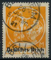 DEUTSCHES REICH 1920 INFLATION Nr 136I Gestempelt Gepr. X8990EE - Used Stamps