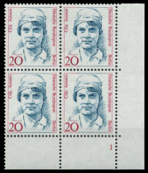 BERLIN DS FRAUEN Nr 811 Postfrisch VIERERBLOCK FORMNUMM X8E22CE - Unused Stamps