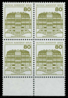 BERLIN DS BURGEN U. SCHLÖSSER Nr 674A Postfrisch VIERER X8F96DA - Unused Stamps