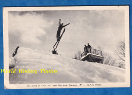 CPA - MONTREAL , Canada - Ski Jump At " Hill 70 " - Saut à Ski - Sport Neige - " PECO Ottawa " - Montreal