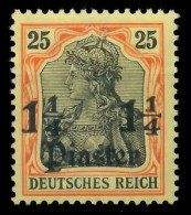 DEUTSCHE AUSLANDSPOSTÄMTER TÜRKEI Nr 39 Postfrisch X09AE42 - Deutsche Post In Der Türkei