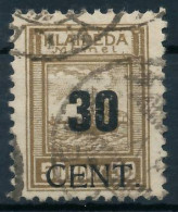 MEMEL 1923 Nr 194 Gestempelt Gepr. X472E5A - Memel (Klaïpeda) 1923