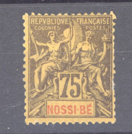 Nossi-Bé  :  Yv  38  * - Unused Stamps