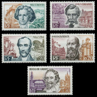 FRANKREICH 1963 Nr 1432-1436 Postfrisch S20E0B2 - Unused Stamps