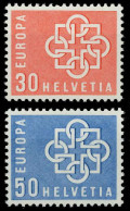 SCHWEIZ 1959 Nr 679-680 Postfrisch X679116 - Nuevos