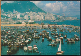 °°° 31098 - HONG KONG - CAUSEWAY BAY SHELTER - 1971 With Stamps °°° - Cina (Hong Kong)