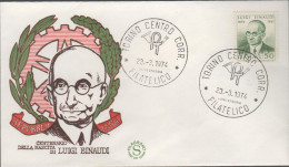 ITALIA - ITALIE - ITALY - 1974 - Centenario Della Nascita Di Luigi Einaudi - FDC Filagrano - FDC