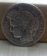 5 F CERES 1850 A - 5 Francs