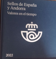 Libro De Correos 2022 Montado Blanco Sin Sellos - Pré-Imprimés