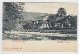 39008911 - Treseburg Mit Hotel Weisser Hirsch Ungelaufen  Gut Erhalten. - Autres & Non Classés