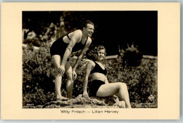 39623011 - Fritsch Willy Und Harvey Lilian Bademode Ross Verlag Nr.6704-1 - Actors