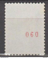 GRANDE RARETE " DOUBLE N° ROUGE Au Dos" Sur N°1536A Neuf** - Unused Stamps