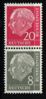 BRD Bund Zd S 51 Y II Postfrisch Geprüft Schlegel BPP #KO543 - Se-Tenant