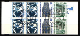 Berlin MH 14 OZ Mit H-Blatt 22 Gestempelt #KO553 - Zusammendrucke