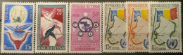 R2253/830 - TCHAD - 1959/1961 - Divers - N°60 à 62 NEUFS* + N°63 à 65 NEUFS** - Tchad (1960-...)