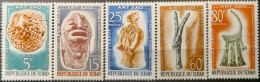 R2253/832 - TCHAD - 1963 - Art Sao - SERIE COMPLETE - N°88 à 92 NEUFS* - Ciad (1960-...)