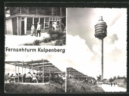 AK Kulpenberg /Kyffhäuser, Fernsehturm Kulpenberg Mit Terrassen-Gaststätte  - Kyffhäuser