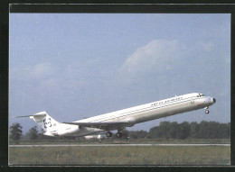 AK Bratislava, JPB 007 McDonnell Douglas MD-82 YU-ANB Der Adria Airways, Flugzeug  - 1946-....: Modern Era